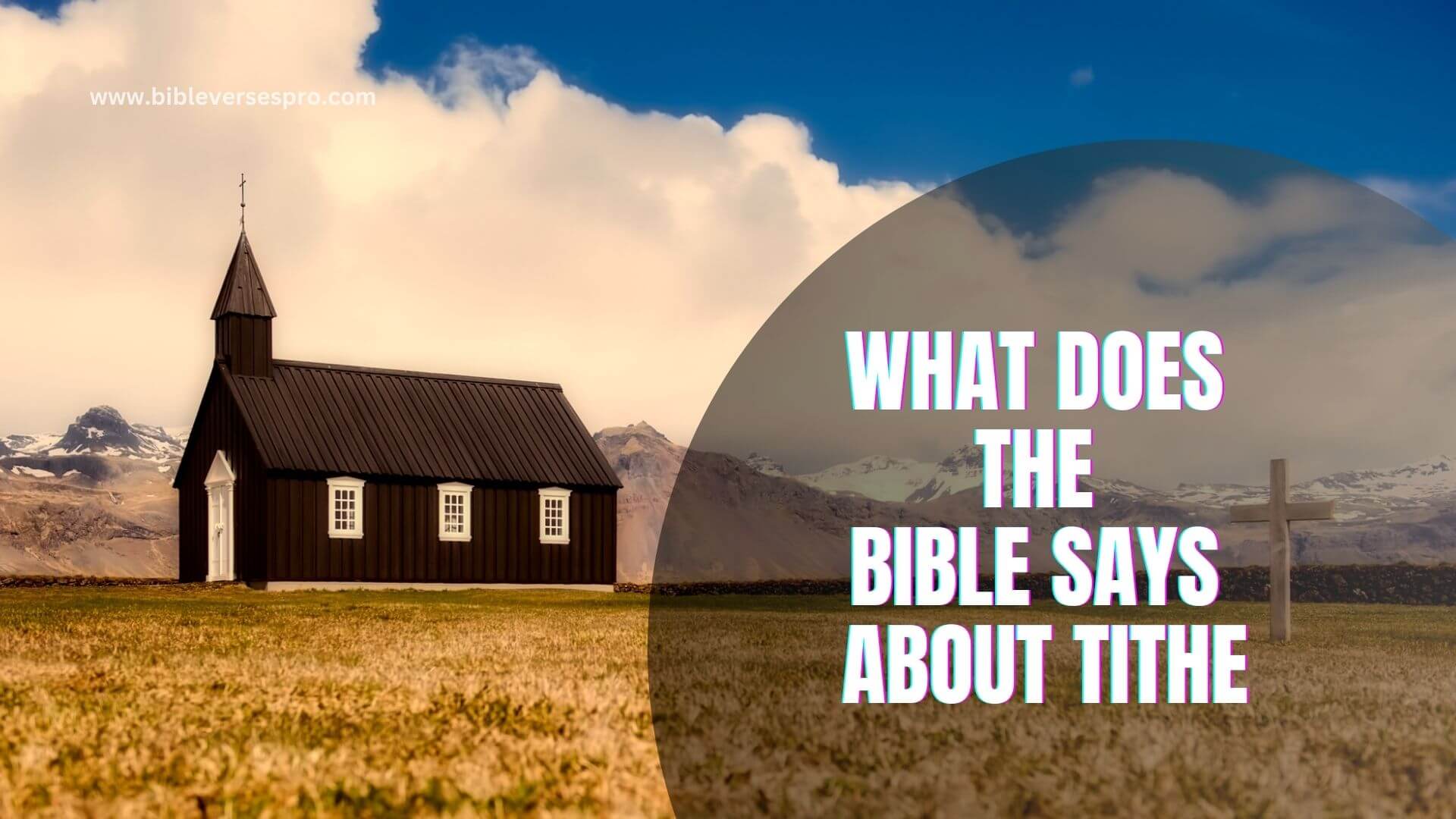 What Does The Bible Says About Tithe (1)