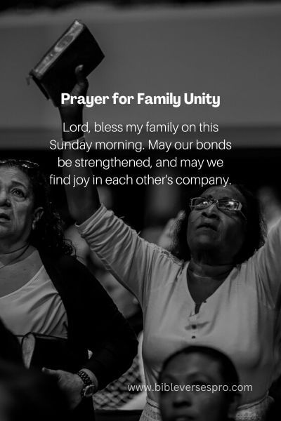 Prayer for Family Unity