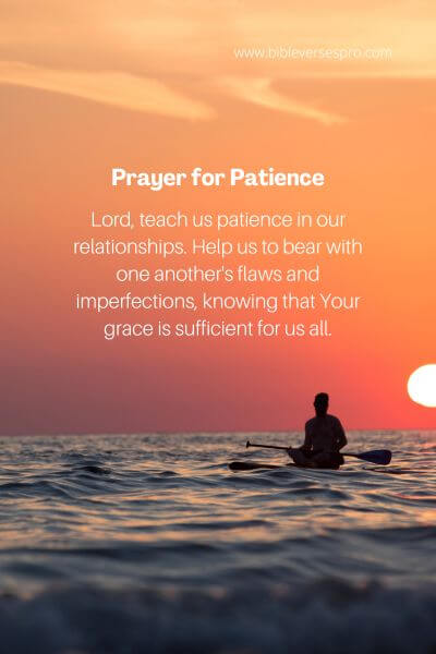 Prayer For Patience