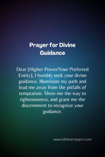 Prayer for Divine Guidance