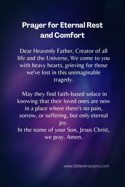 Prayer for Eternal Rest and Comfort